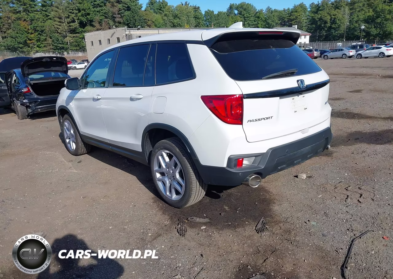 2024 Honda Passport Awd Ex-L VIN:5FNYF8H51RB004394 - 3