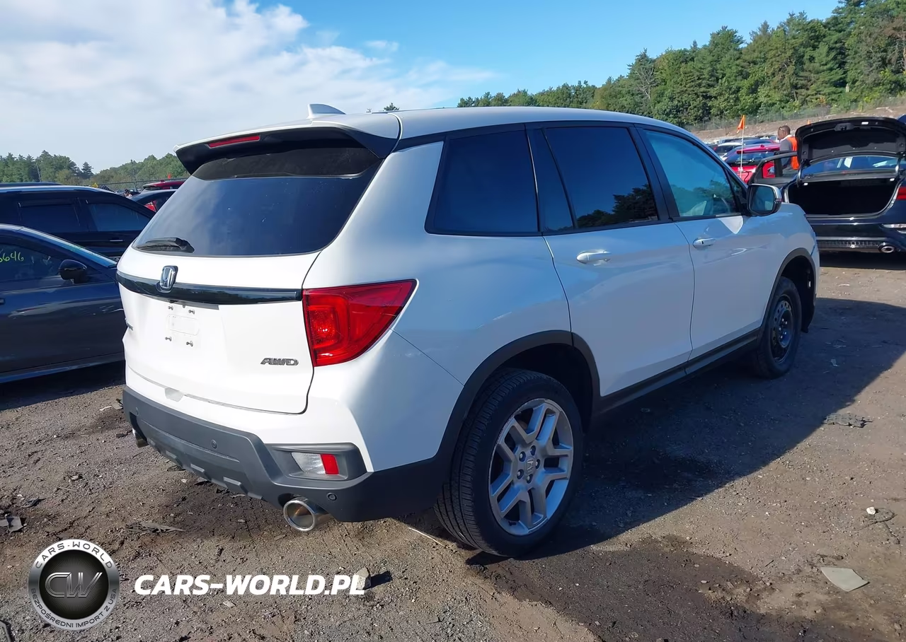 2024 Honda Passport Awd Ex-L VIN:5FNYF8H51RB004394 - 4