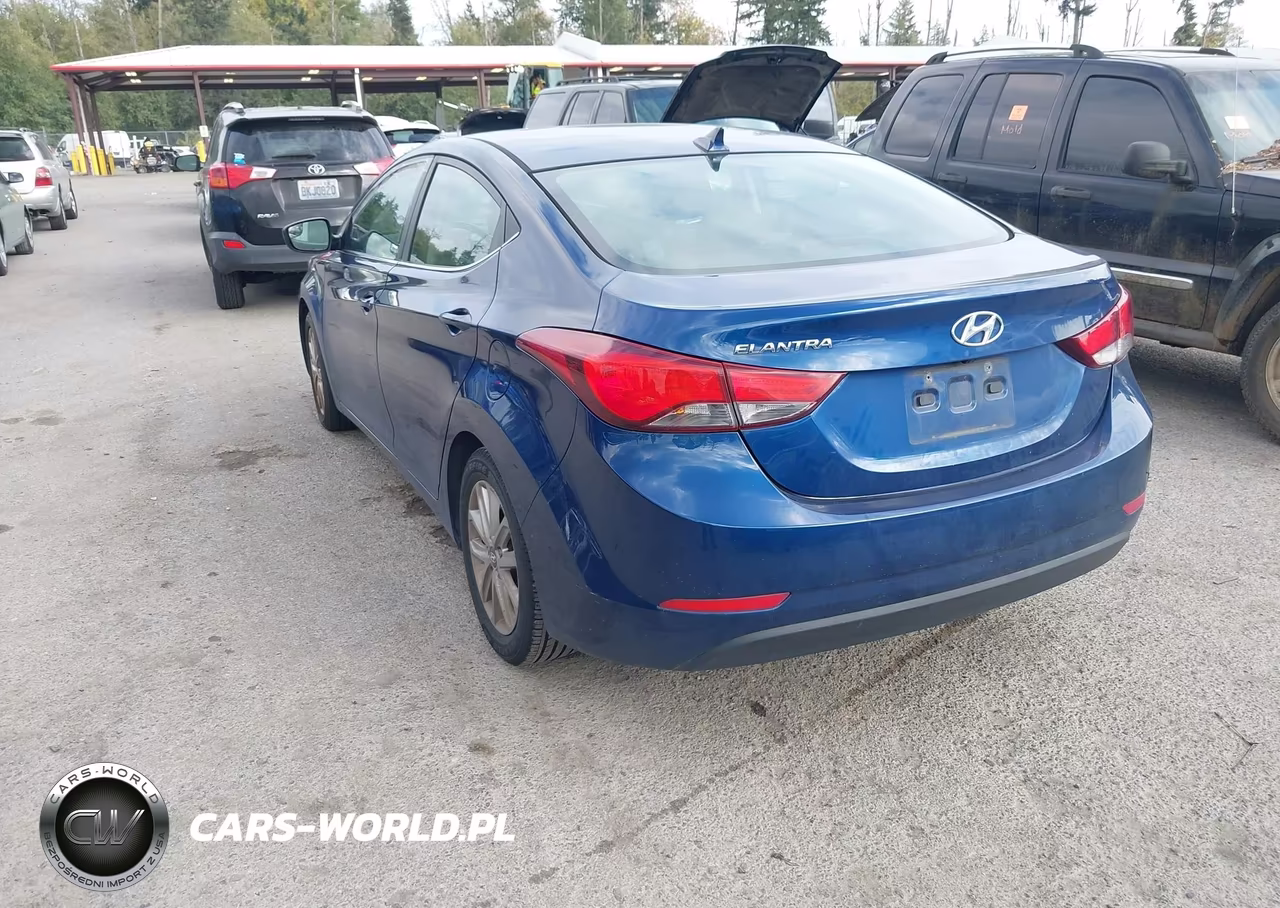 2015 Hyundai Elantra Se VIN:5NPDH4AE5FH617613 - 3