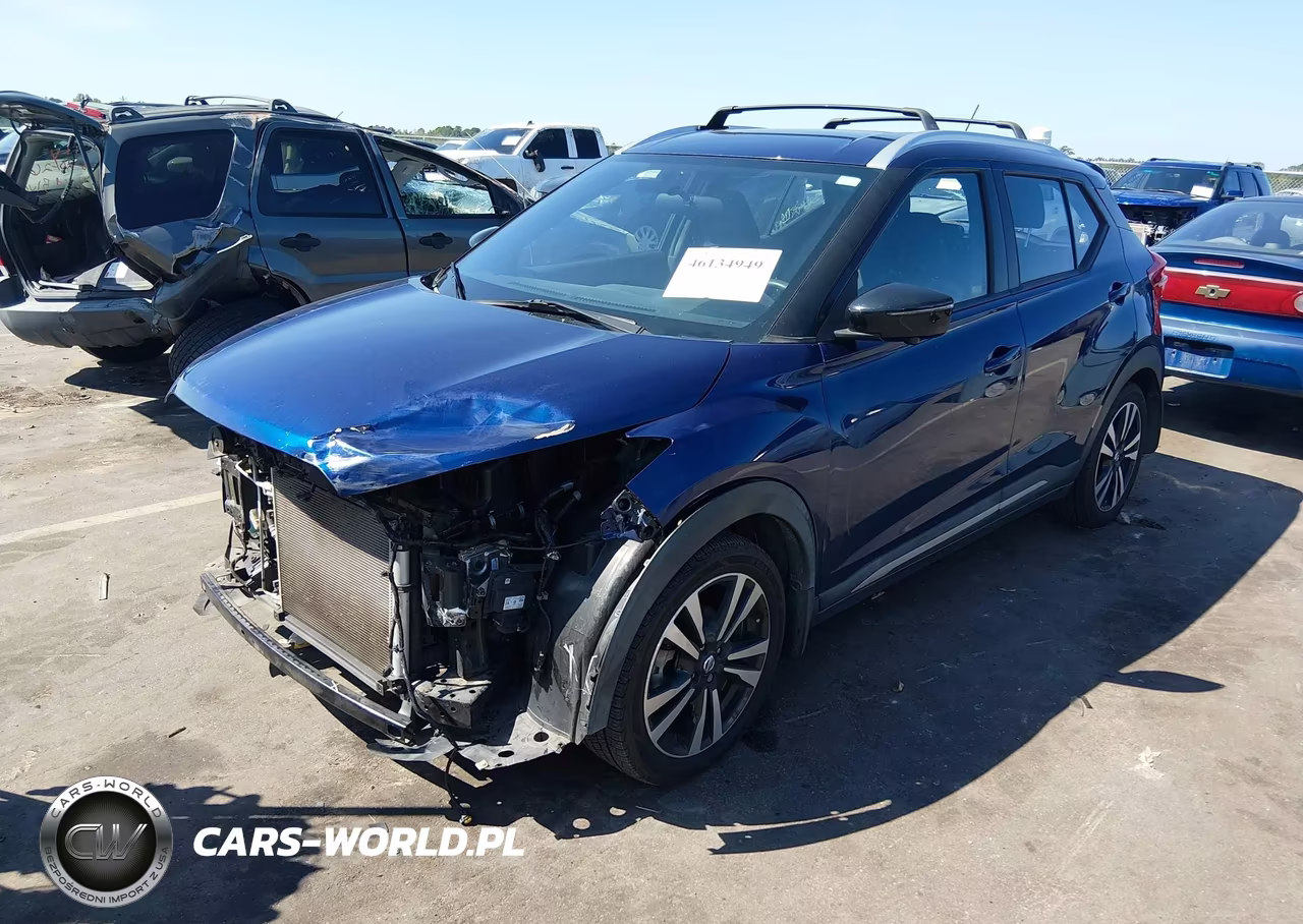 2019 Nissan Kicks Sr VIN:3N1CP5CU2KL523453 - 2