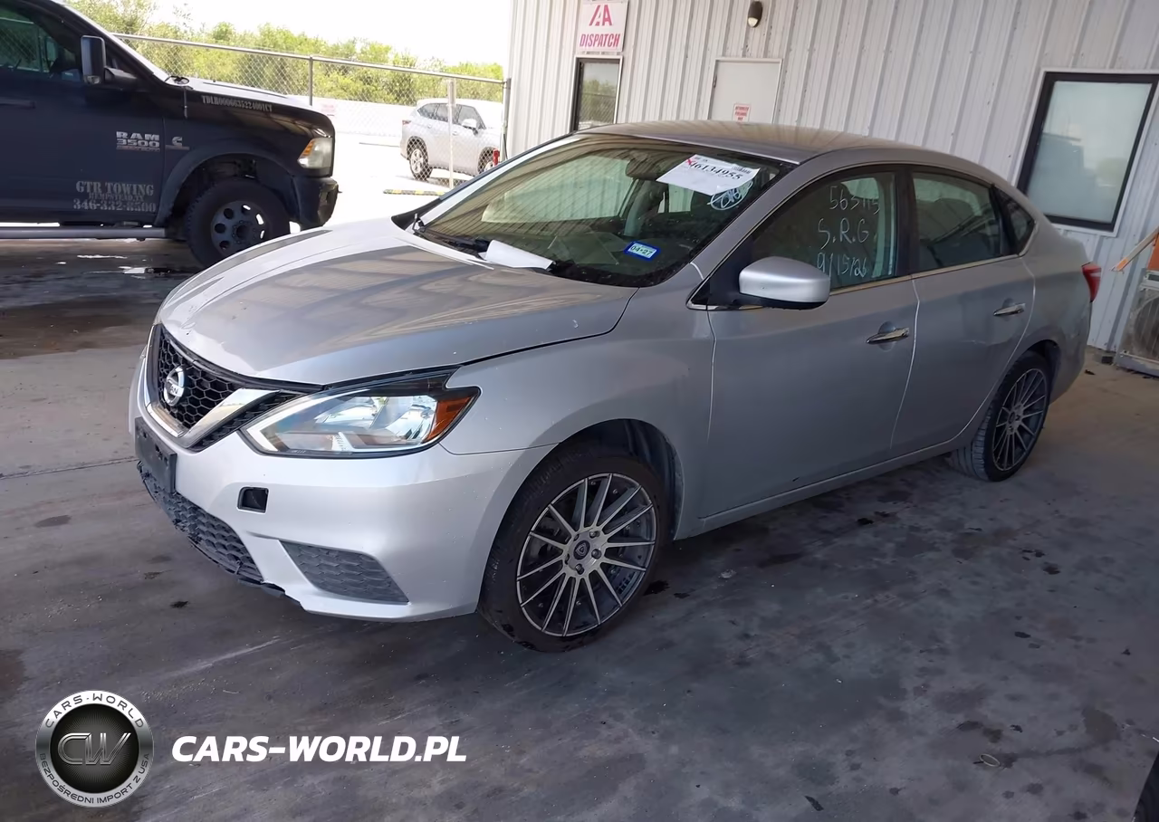 2017 Nissan Sentra Sv VIN:3N1AB7AP4HY266855 - 2