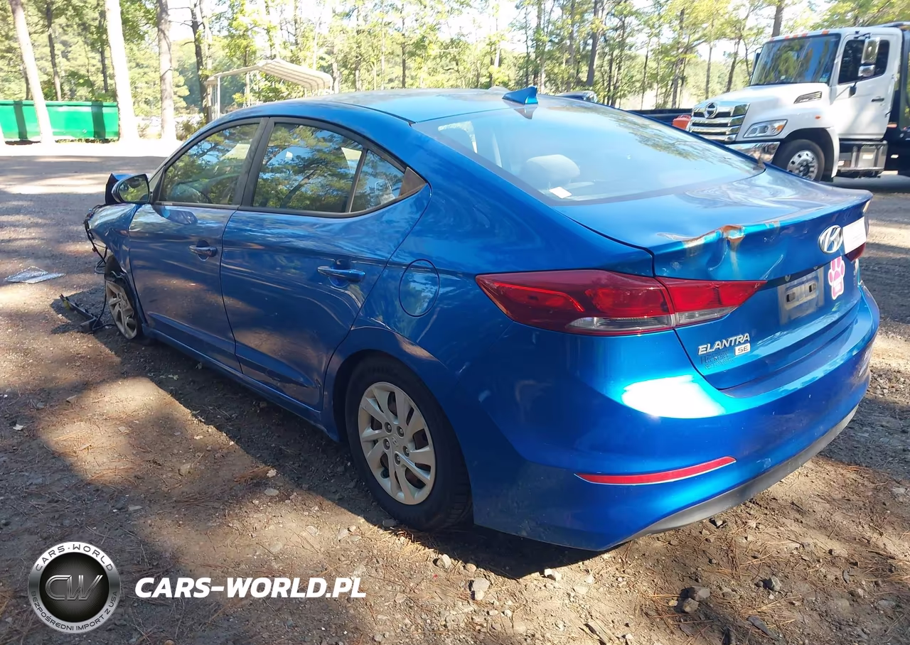 2017 Hyundai Elantra Se VIN:5NPD74LF1HH209881 - 3