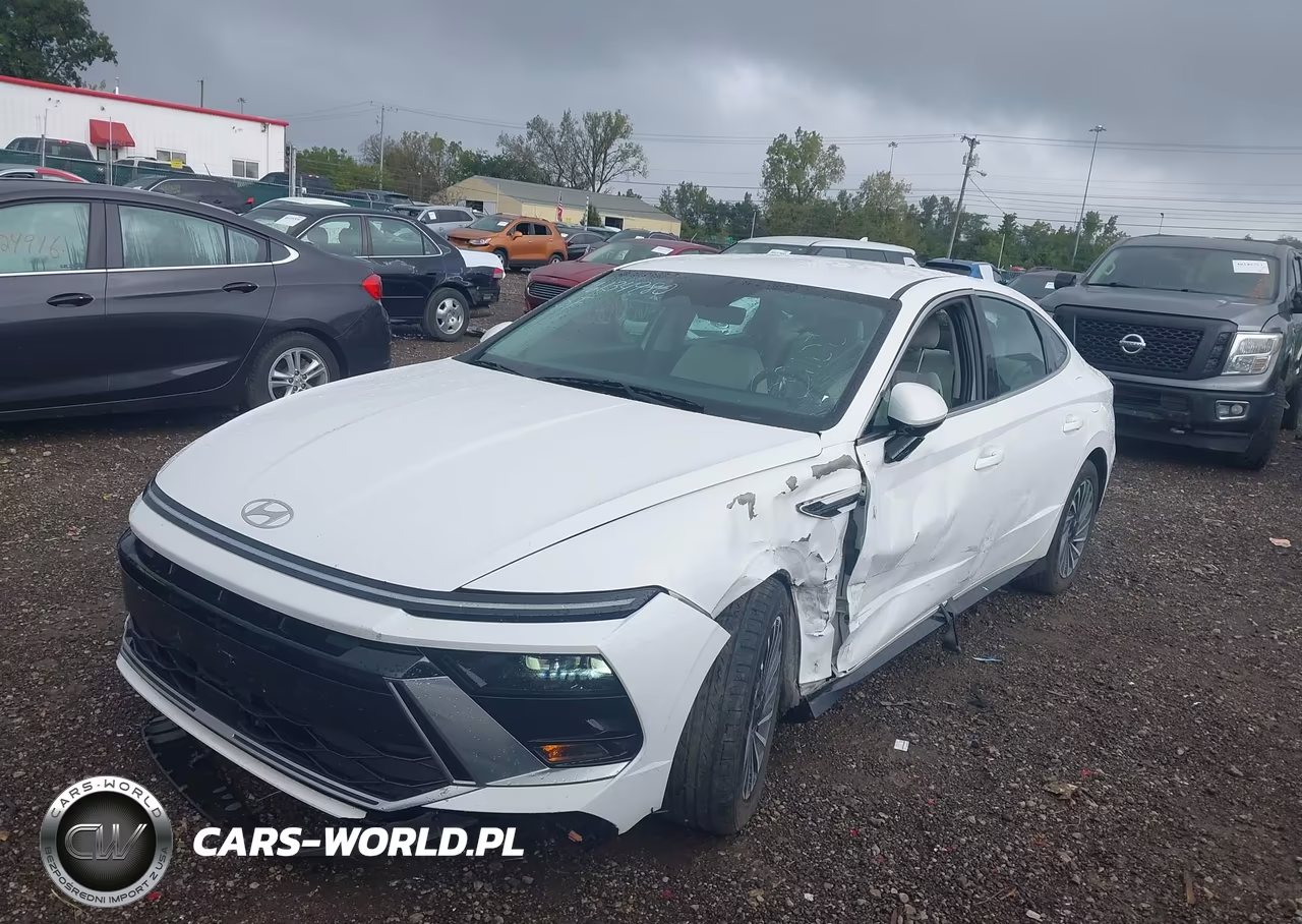 2024 Hyundai Sonata Hybrid Sel VIN:KMHL34JJ1RA091026 - 2