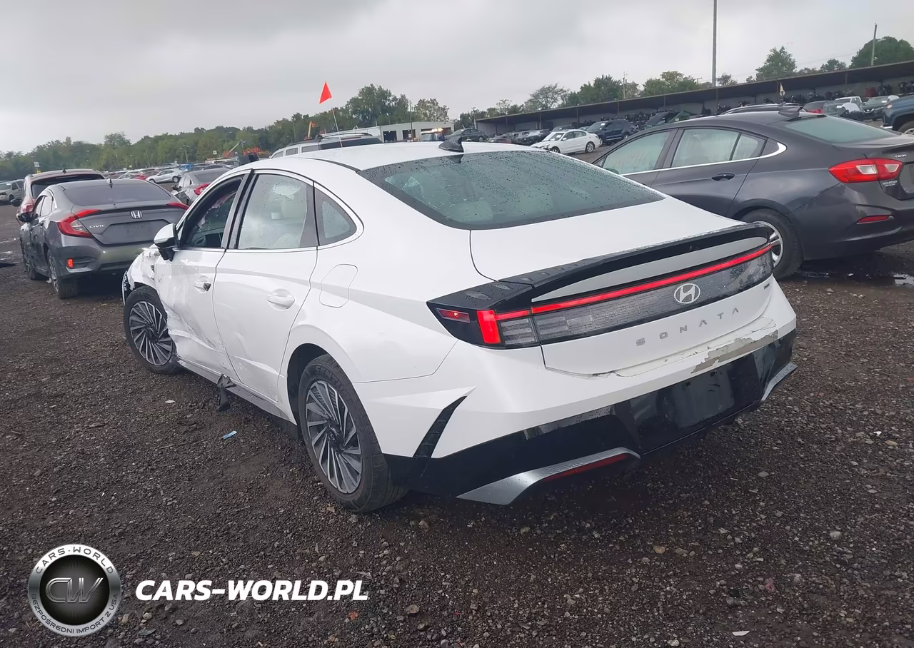 2024 Hyundai Sonata Hybrid Sel VIN:KMHL34JJ1RA091026 - 3
