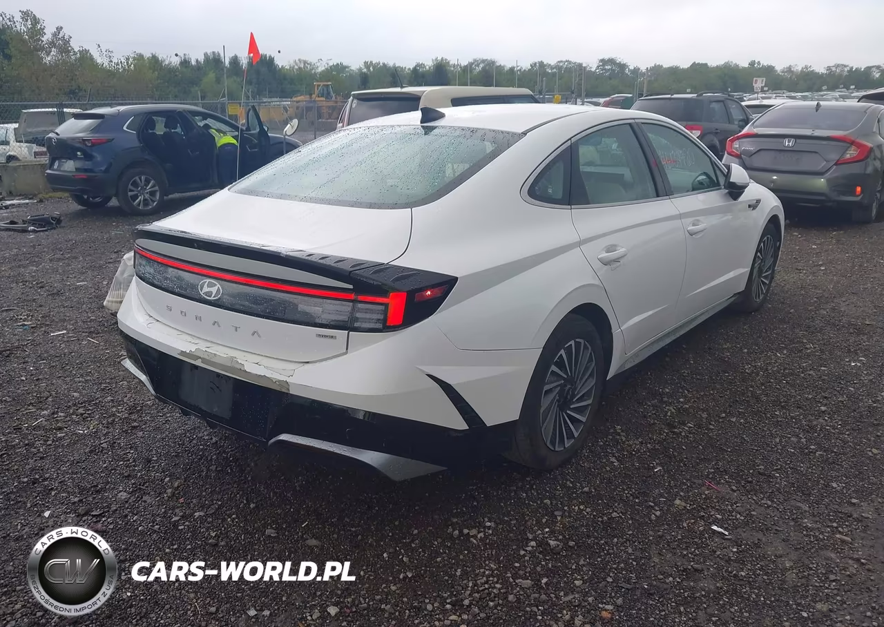 2024 Hyundai Sonata Hybrid Sel VIN:KMHL34JJ1RA091026 - 4