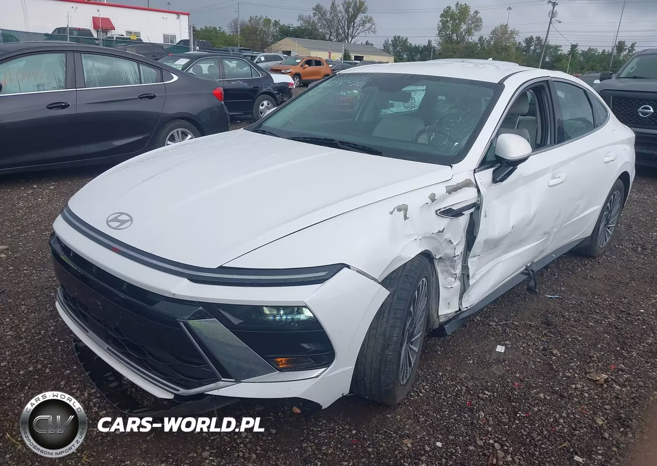 2024 Hyundai Sonata Hybrid Sel VIN:KMHL34JJ1RA091026 - 6
