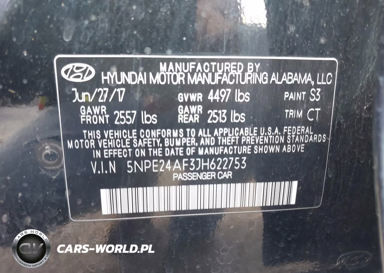 2018 Hyundai Sonata Se VIN:5NPE24AF3JH622753 - 9