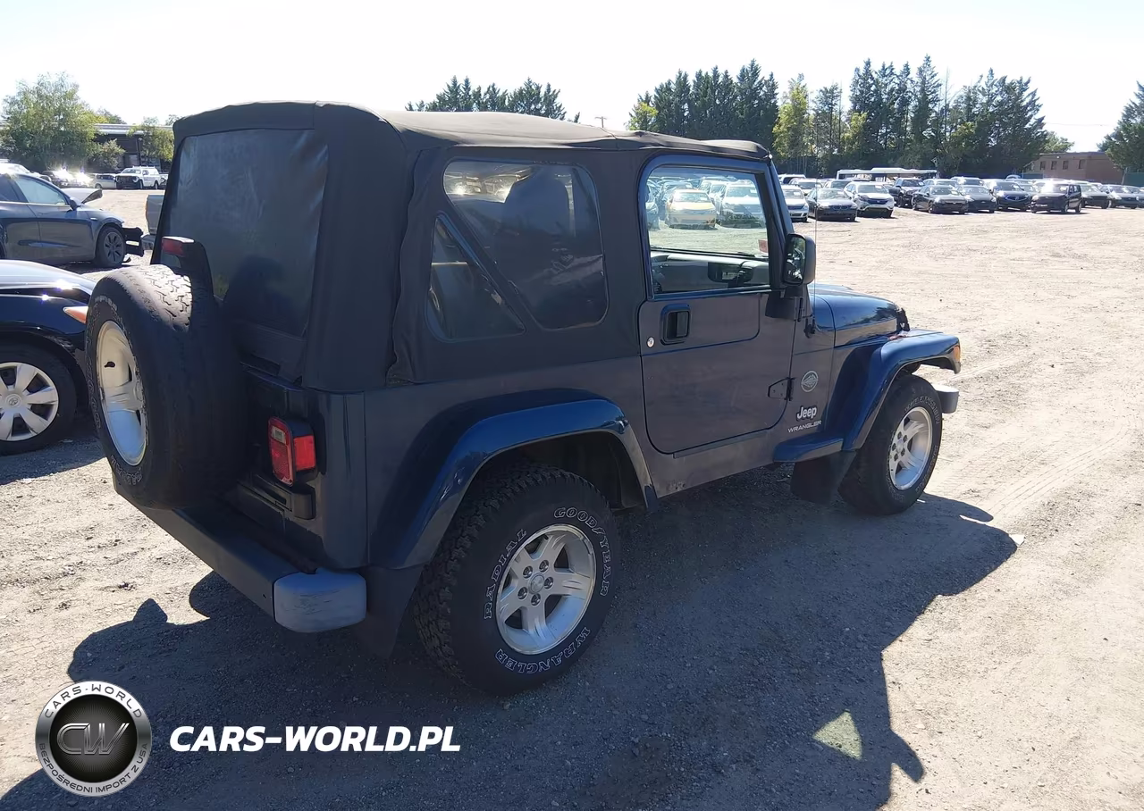 2005 Jeep Wrangler X VIN:1J4FA39S35P364323 - 4