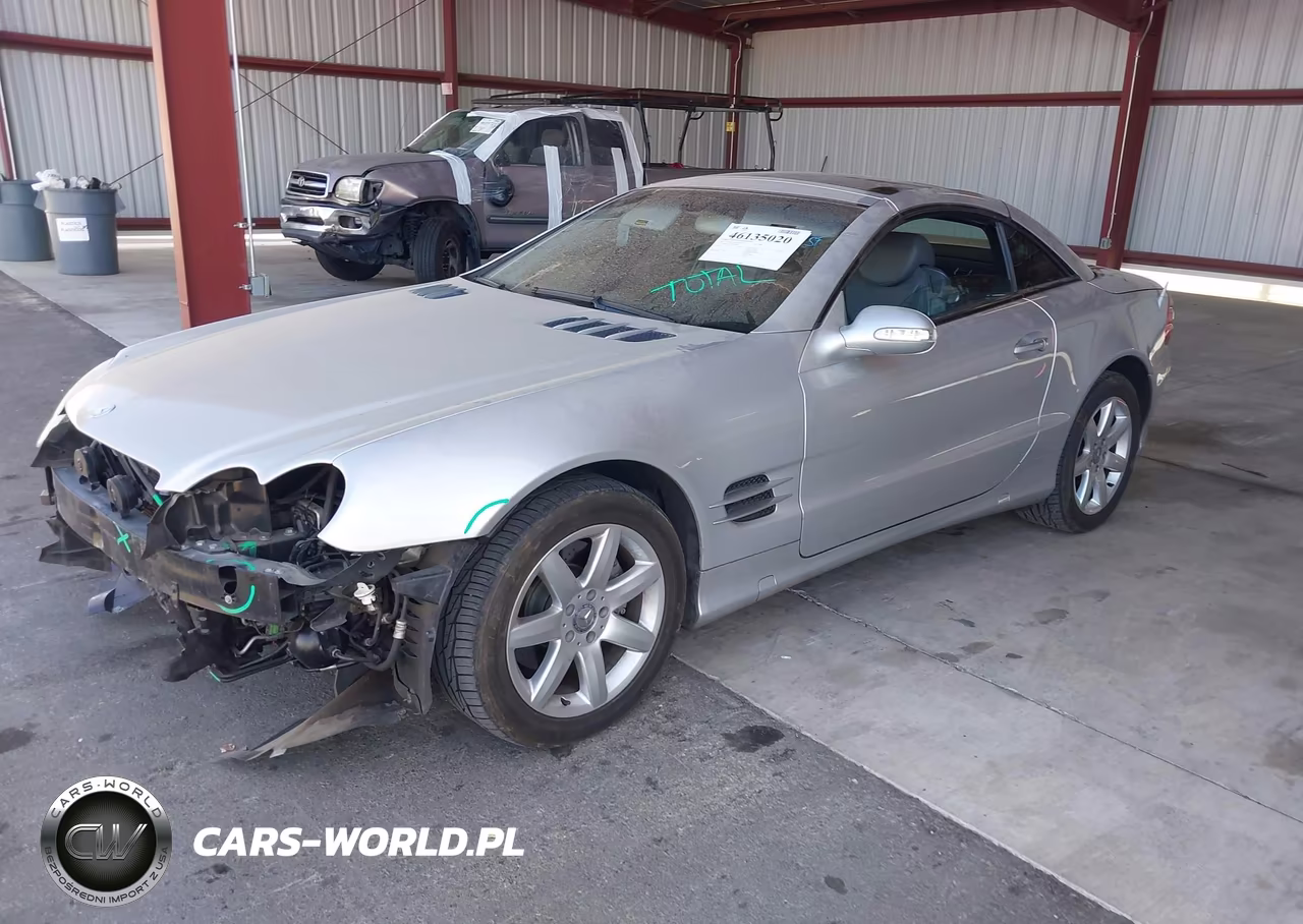2003 Mercedes-Benz Sl 500 VIN:WDBSK75F43F023922 - 2