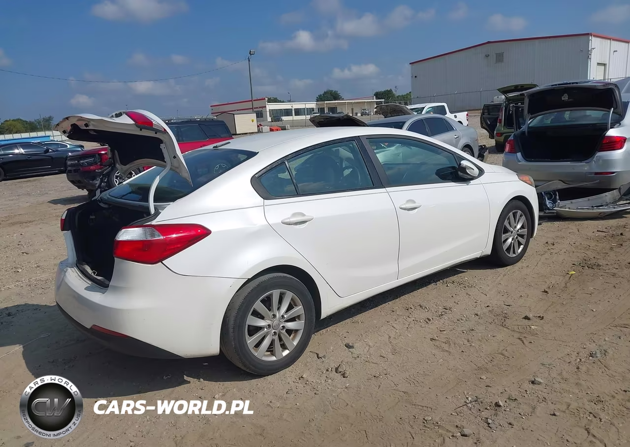 2014 Kia Forte Lx VIN:KNAFX4A6XE5200925 - 4