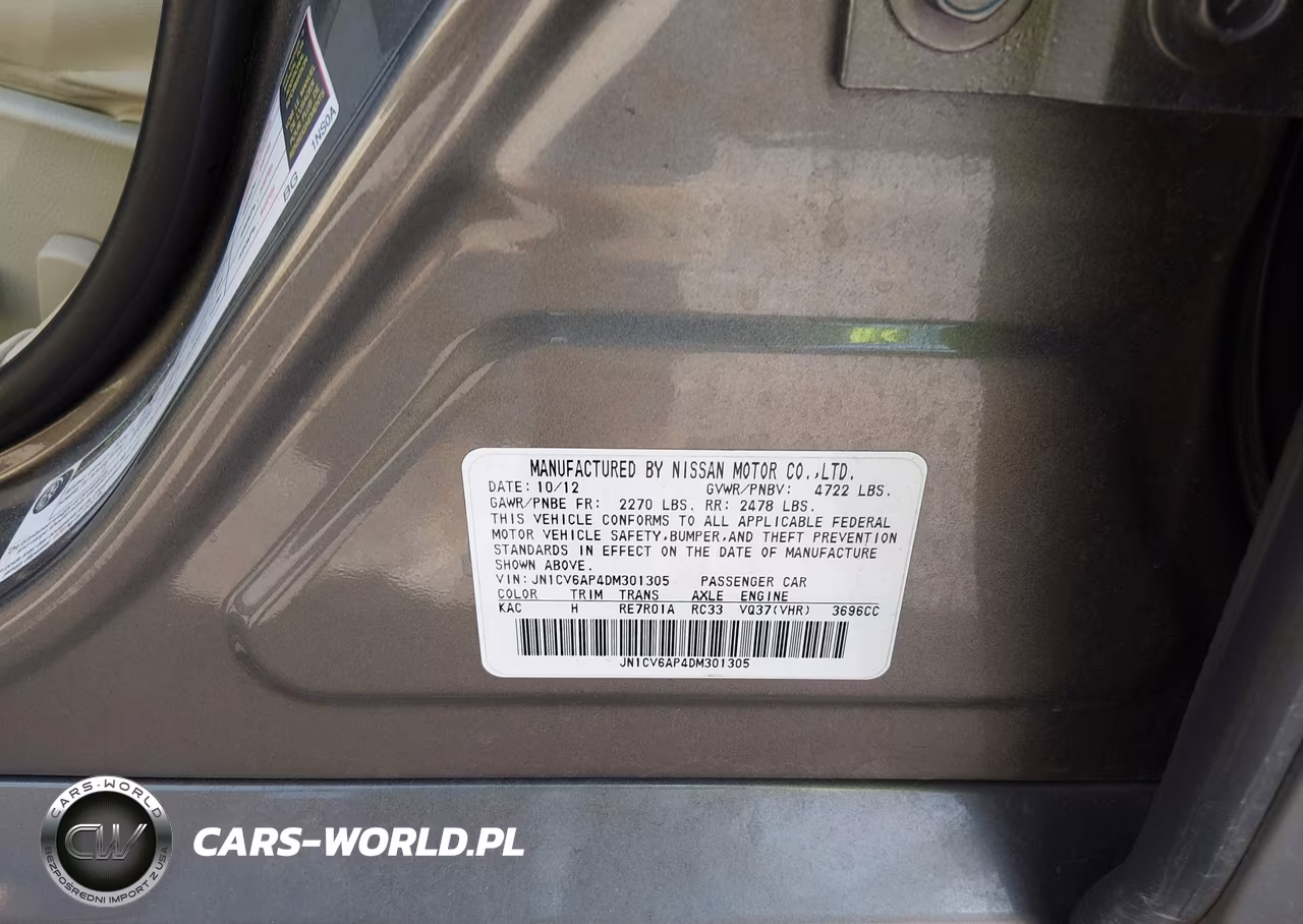 2013 Infiniti G37 Journey VIN:JN1CV6AP4DM301305 - 9