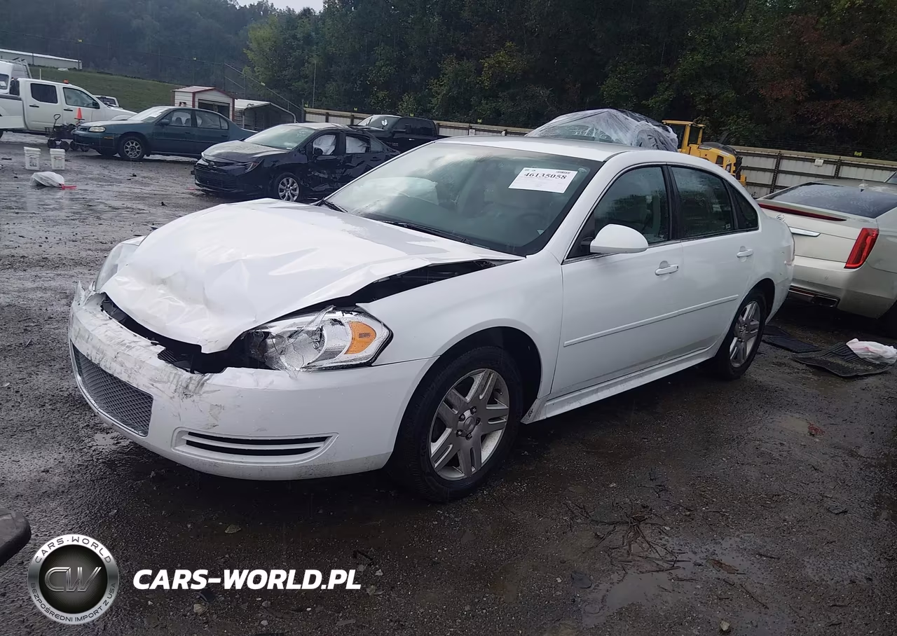 2016 Chevrolet Impala Limited Lt VIN:2G1WB5E39G1169123 - 2