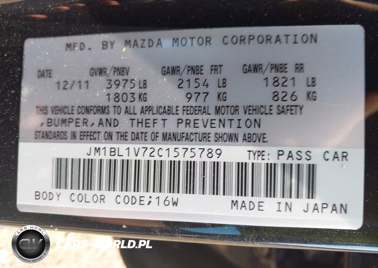 2012 Mazda Mazda3 I Touring VIN:JM1BL1V72C1575789 - 9