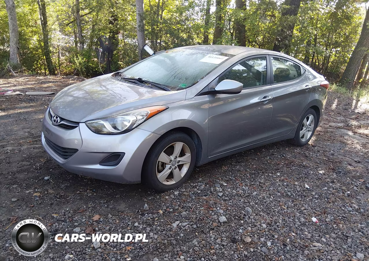 2013 Hyundai Elantra Gls VIN:KMHDH4AE5DU804624 - 2
