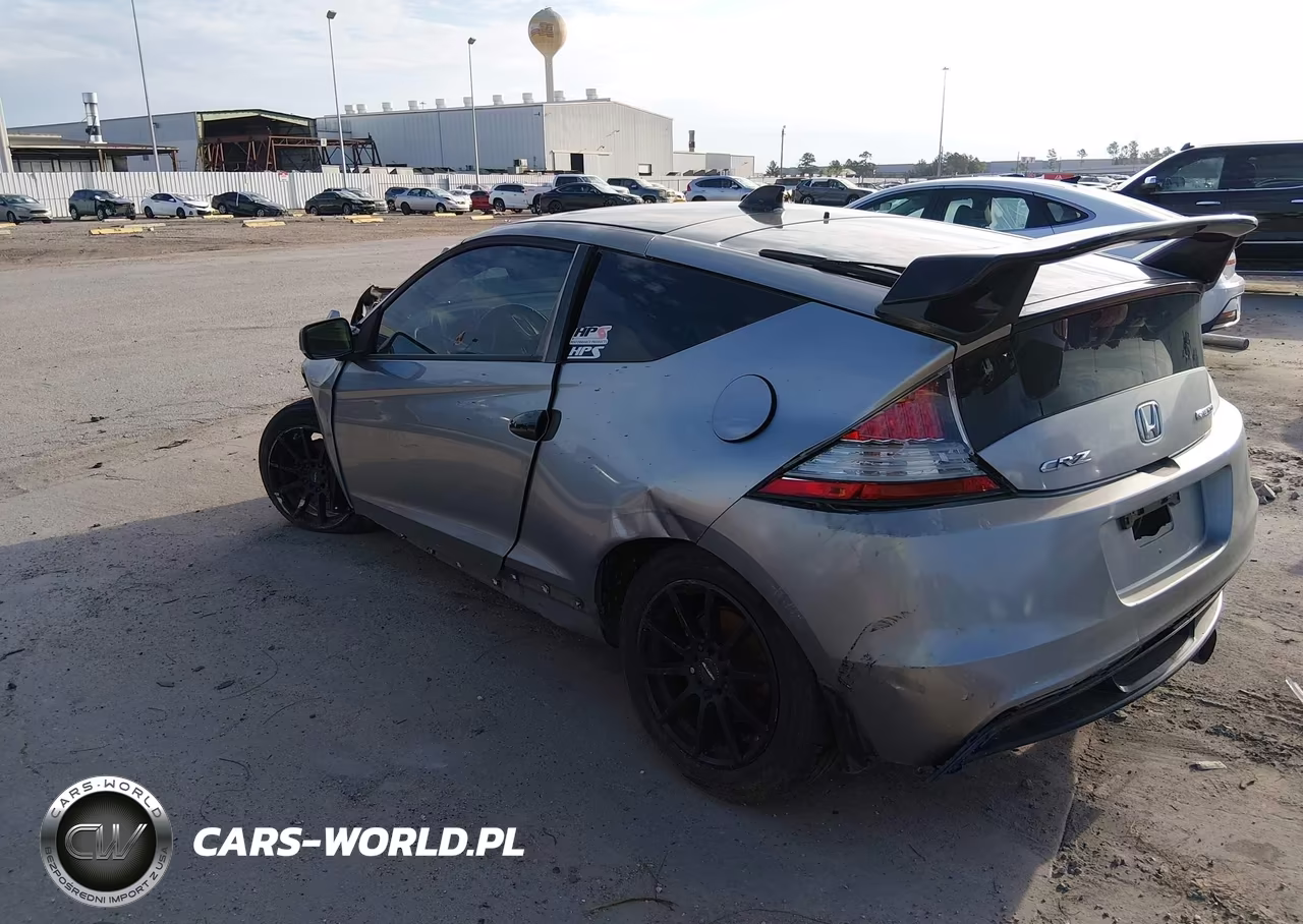 2011 Honda Cr-Z Ex VIN:JHMZF1D64BS014337 - 3