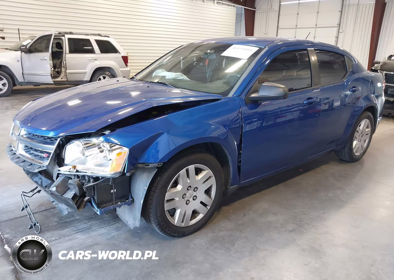2014 Dodge Avenger Se VIN:1C3CDZAB1EN147965 - 2