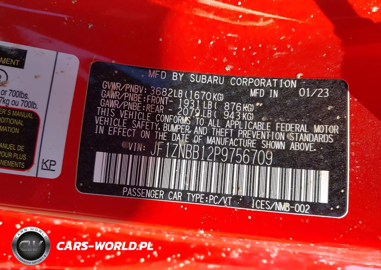 2023 Toyota Gr86 VIN:JF1ZNBB12P9756709 - 9
