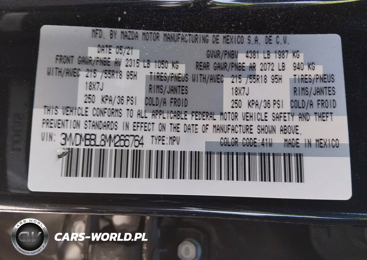 2021 Mazda Cx-30 Select VIN:3MVDMBBL8MM266764 - 9