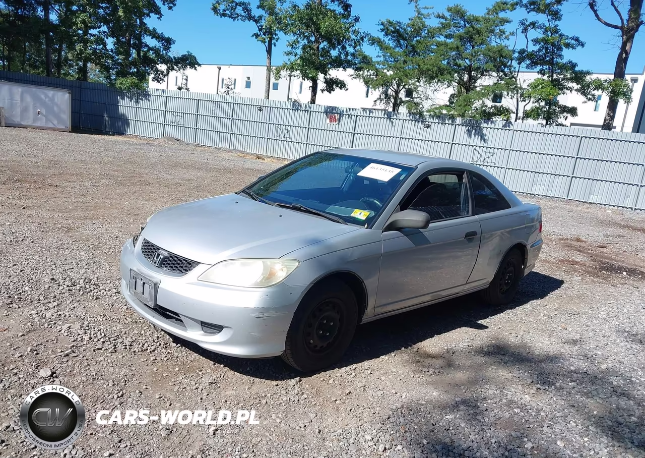 2004 Honda Civic Vp VIN:1HGEM22124L009350 - 2