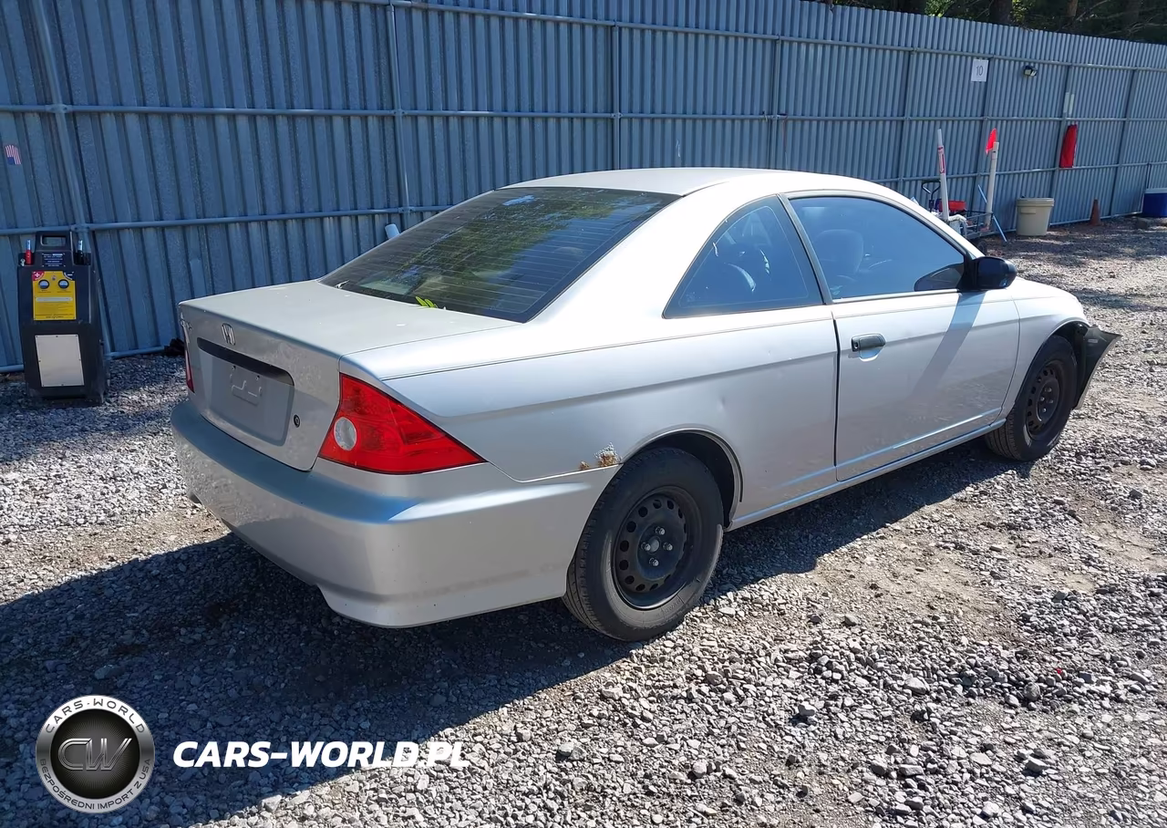 2004 Honda Civic Vp VIN:1HGEM22124L009350 - 4