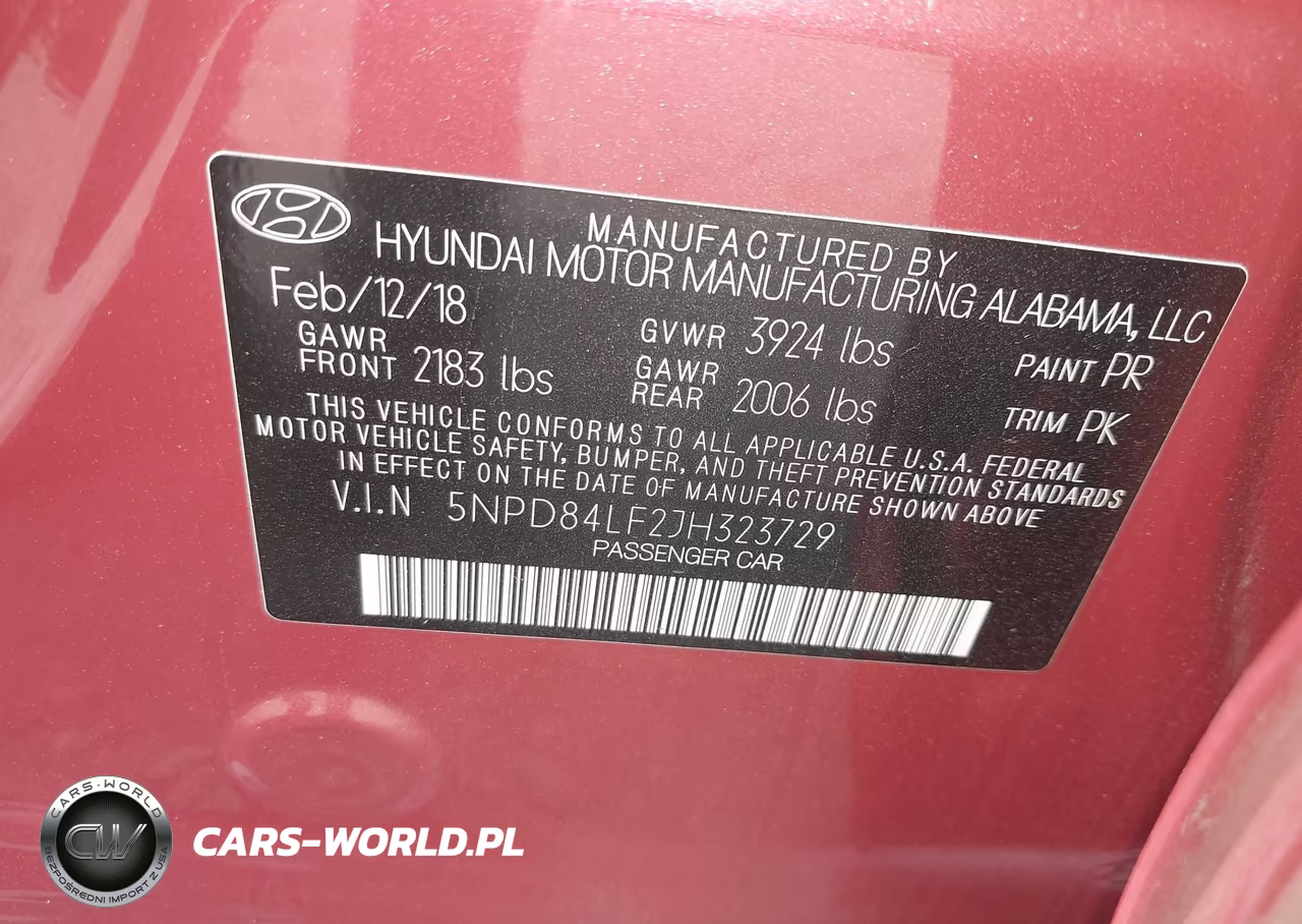 2018 Hyundai Elantra Value Edition VIN:5NPD84LF2JH323729 - 9