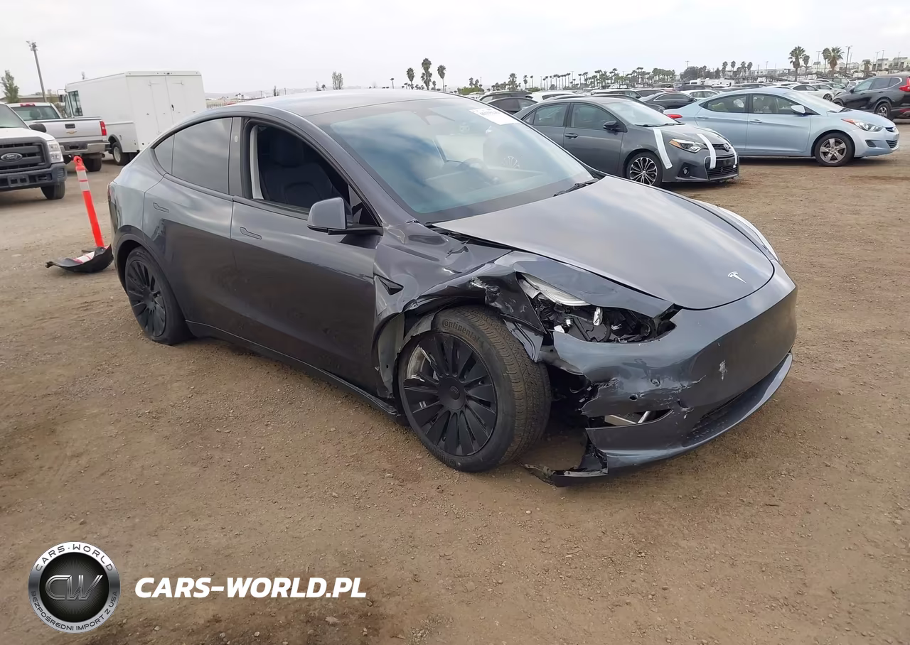 2023 Tesla Model Y Awd-Long Range Dual Motor All-Wheel Drive VIN:7SAYGAEE8PF842592 - 1