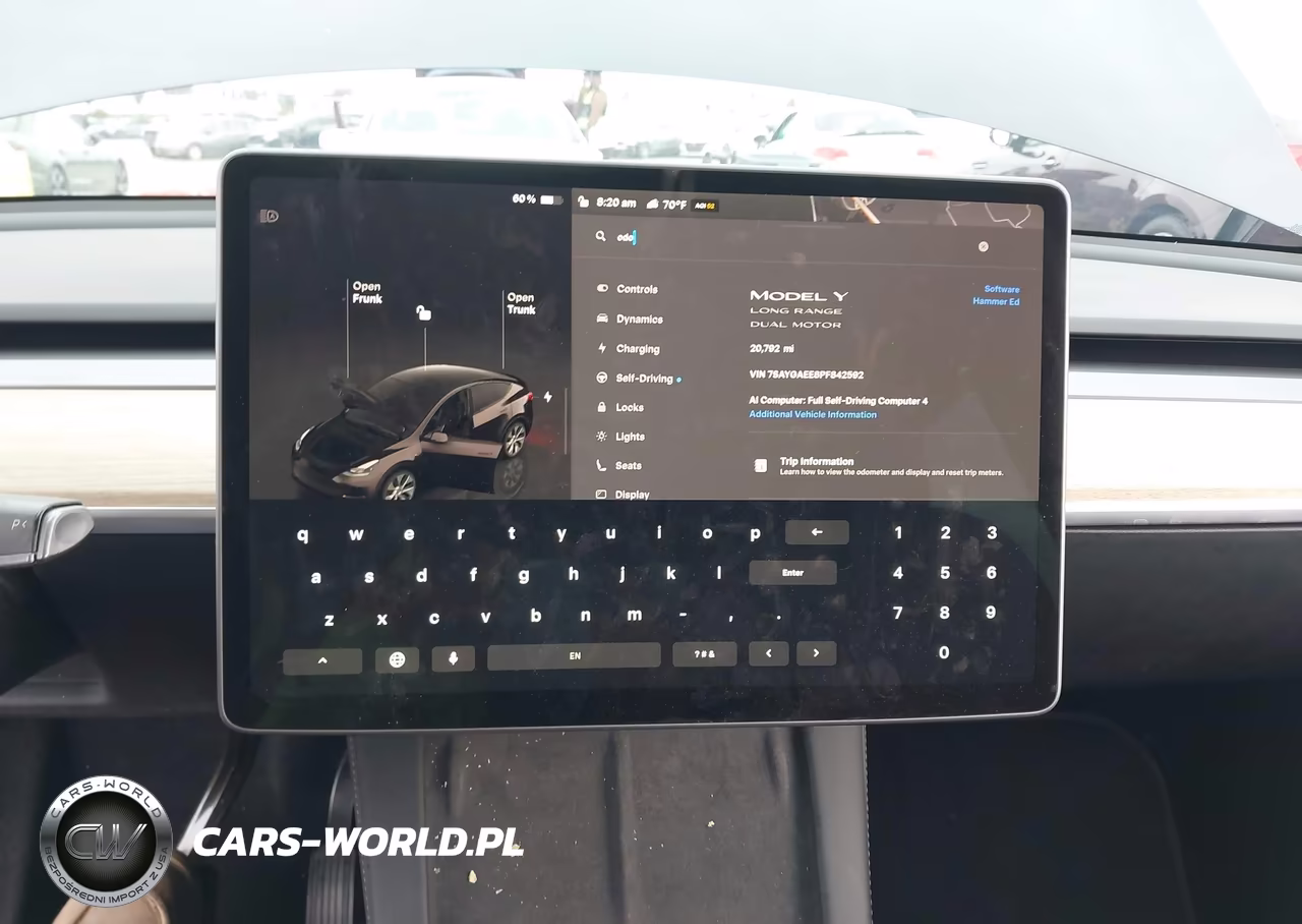 2023 Tesla Model Y Awd-Long Range Dual Motor All-Wheel Drive VIN:7SAYGAEE8PF842592 - 18