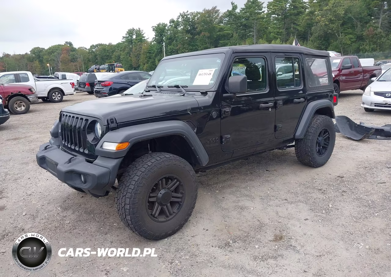 2022 Jeep Wrangler Unlimited Sport 4X4 VIN:1C4HJXDN4NW224164 - 2