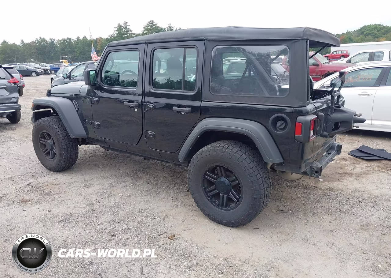 2022 Jeep Wrangler Unlimited Sport 4X4 VIN:1C4HJXDN4NW224164 - 3