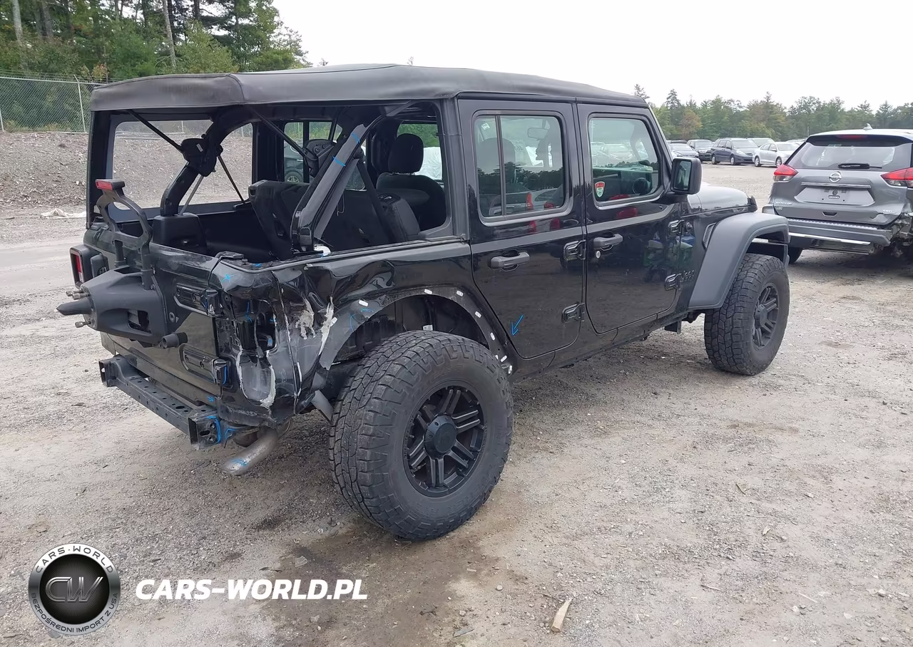 2022 Jeep Wrangler Unlimited Sport 4X4 VIN:1C4HJXDN4NW224164 - 4