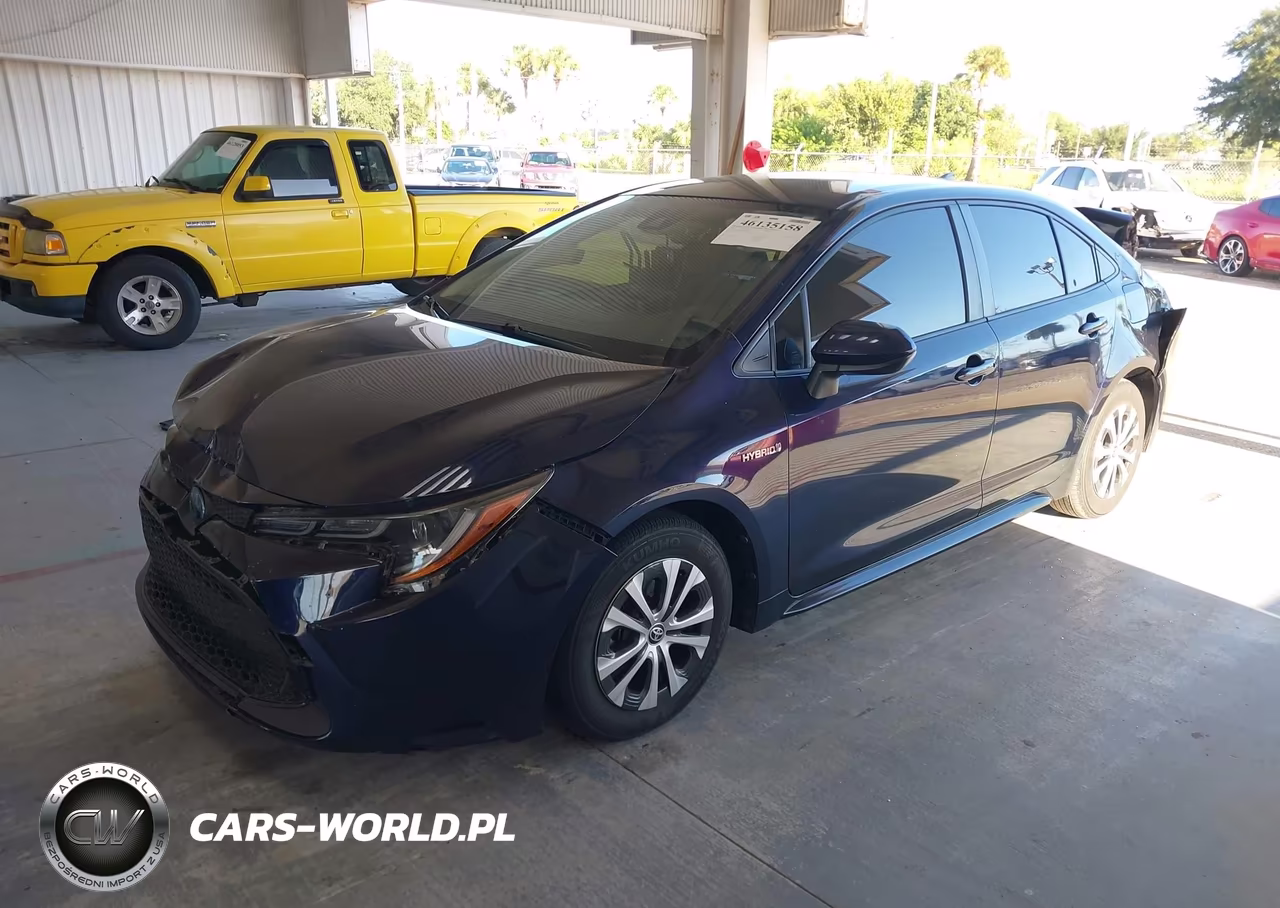 2021 Toyota Corolla Hybrid Le VIN:JTDEAMDE6MJ004053 - 2