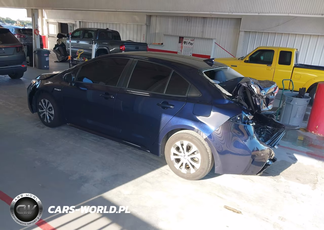 2021 Toyota Corolla Hybrid Le VIN:JTDEAMDE6MJ004053 - 3