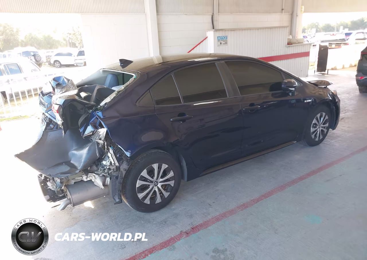 2021 Toyota Corolla Hybrid Le VIN:JTDEAMDE6MJ004053 - 4
