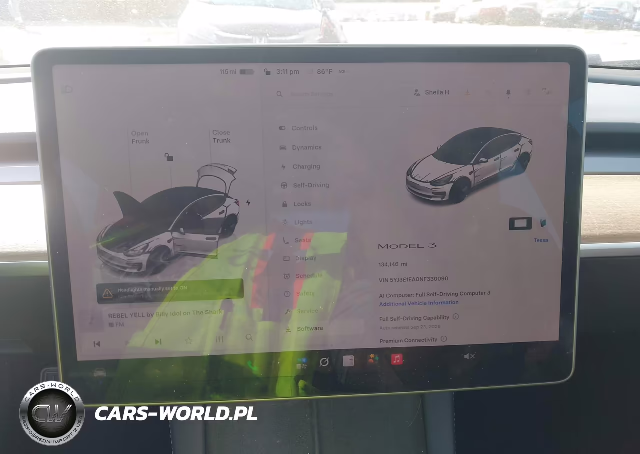 2022 Tesla Model 3 Rear-Wheel Drive VIN:5YJ3E1EA0NF330090 - 7