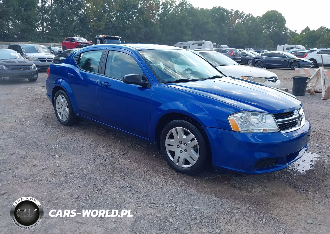 2013 Dodge Avenger Se V6