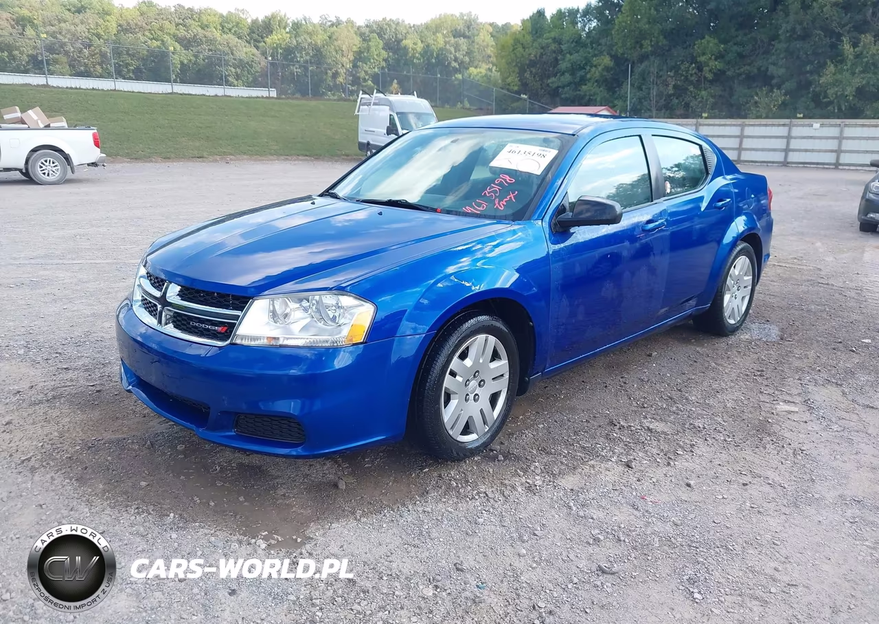 2013 Dodge Avenger Se V6 VIN:1C3CDZAG3DN749633 - 2