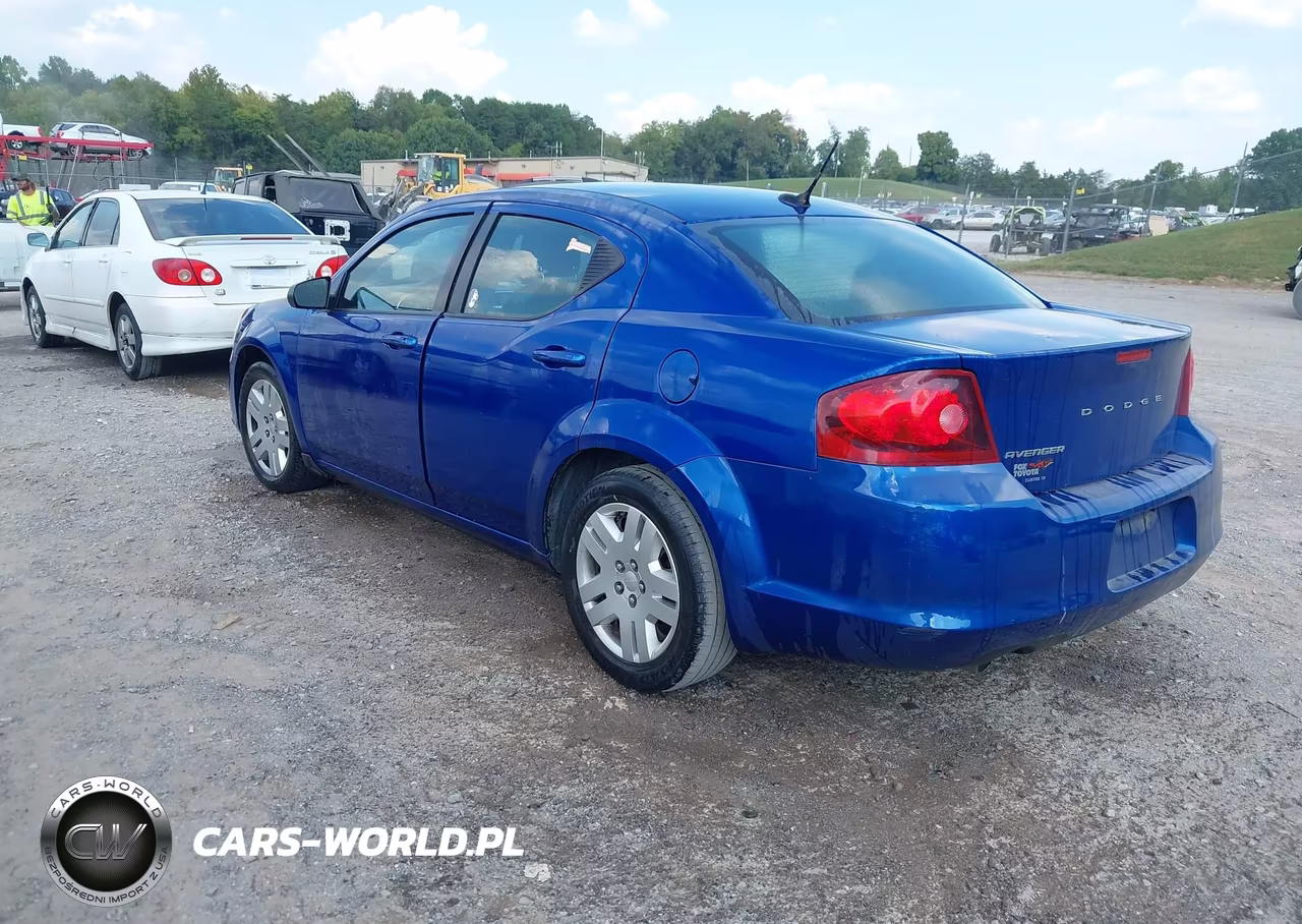 2013 Dodge Avenger Se V6 VIN:1C3CDZAG3DN749633 - 3
