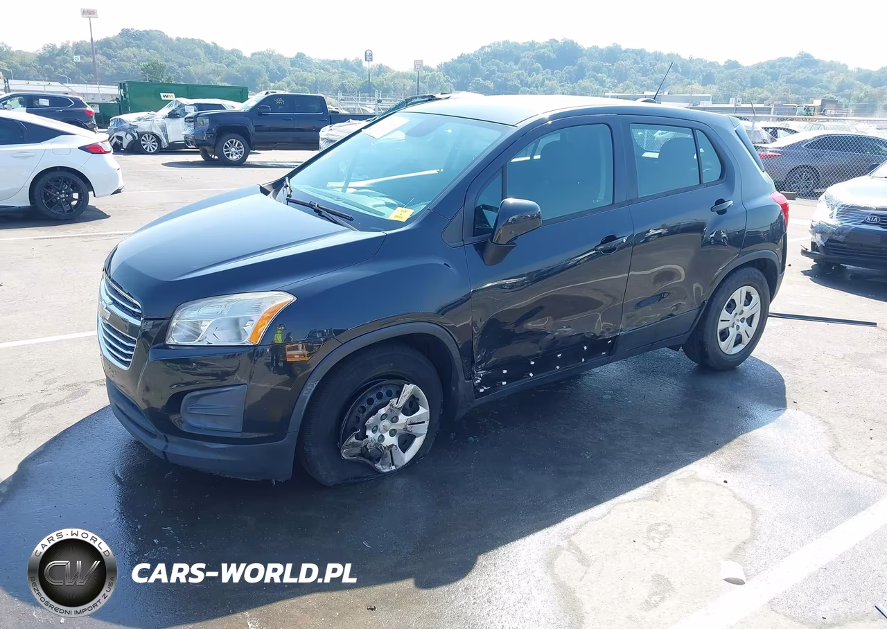 2016 Chevrolet Trax 1Ls VIN:KL7CJKSB9GB563967 - 2