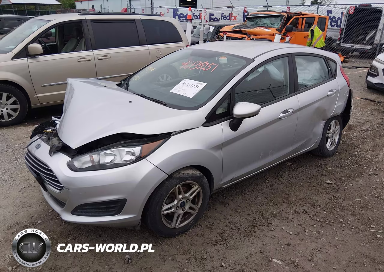 2017 Ford Fiesta Se VIN:3FADP4EJ3HM119861 - 2