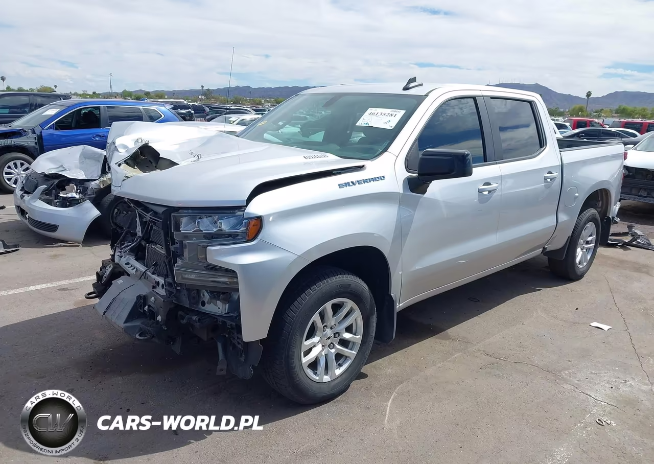 2020 Chevrolet Silverado 1500 2Wd Short Bed Rst VIN:3GCPWDET7LG423536 - 2