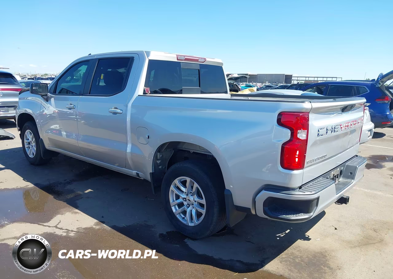 2020 Chevrolet Silverado 1500 2Wd Short Bed Rst VIN:3GCPWDET7LG423536 - 3
