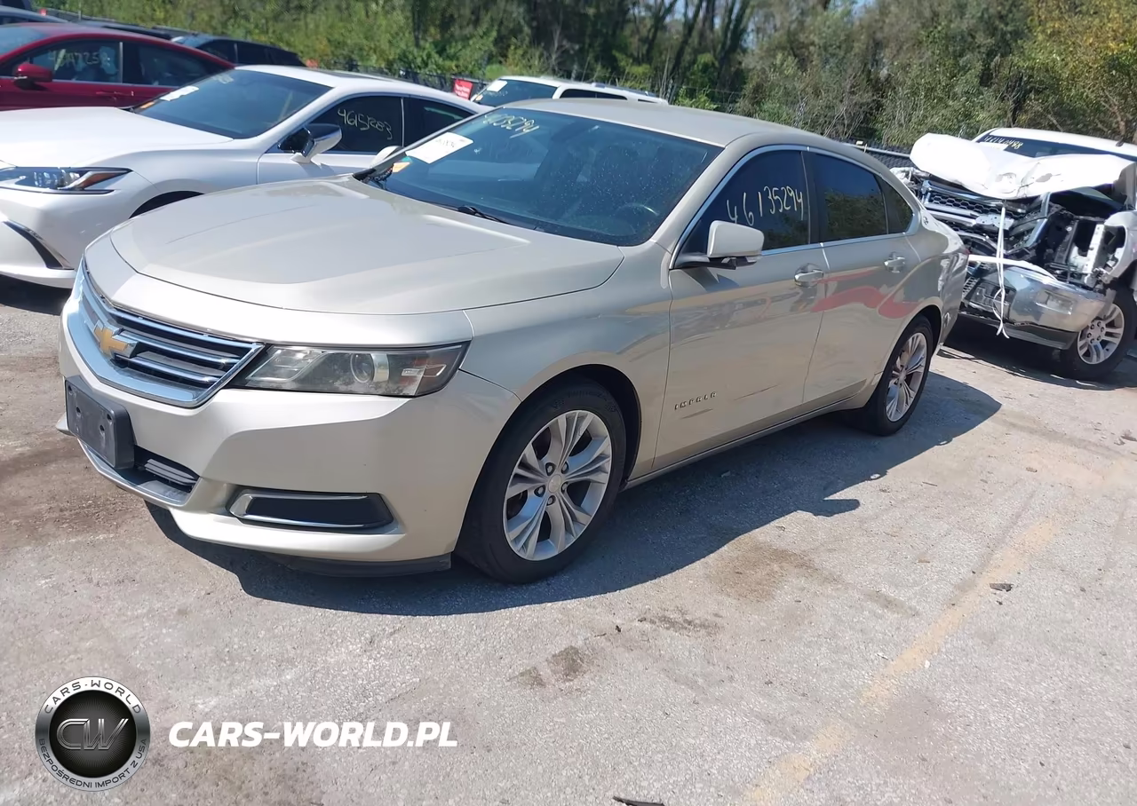 2014 Chevrolet Impala 2Lt VIN:2G1125S35E9163882 - 2