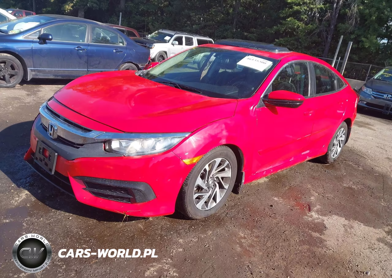 2016 Honda Civic Ex VIN:2HGFC2F75GH540503 - 2