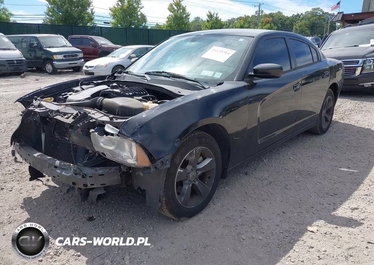 2012 Dodge Charger Se VIN:2C3CDXBG4CH286637 - 2
