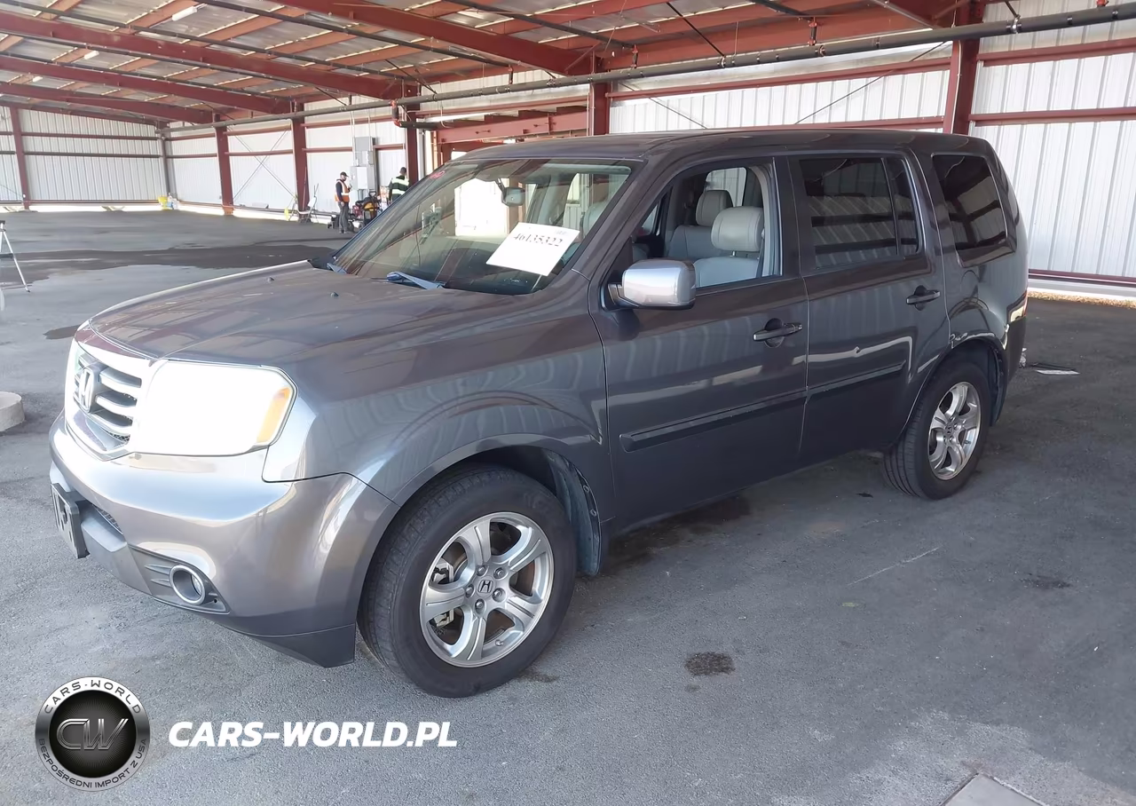 2014 Honda Pilot Ex-L VIN:5FNYF3H55EB017842 - 2