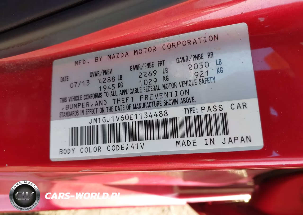 2014 Mazda Mazda6 I Touring VIN:JM1GJ1V60E1134488 - 9