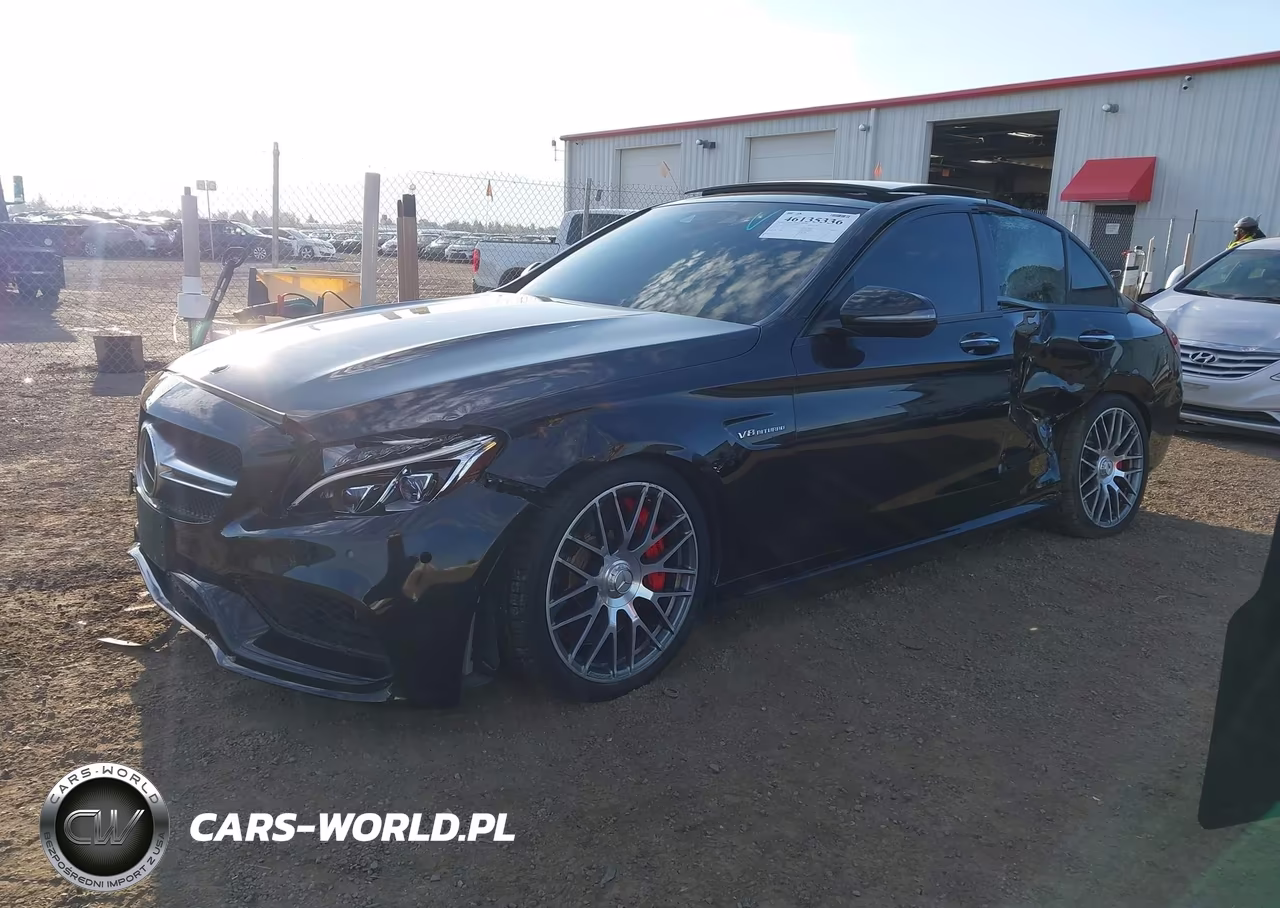2016 Mercedes-Benz Amg C 63 S VIN:55SWF8HB4GU113540 - 2