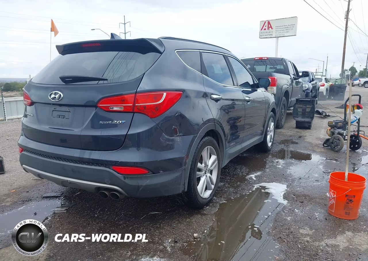 2014 Hyundai Santa Fe Sport 2.0L Turbo VIN:5XYZU3LA4EG190677 - 4