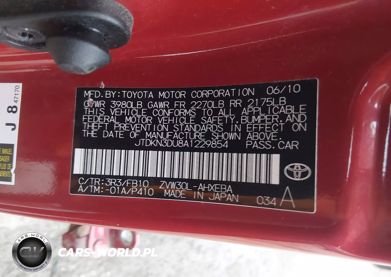 2010 Toyota Prius Ii VIN:JTDKN3DU8A1229854 - 9