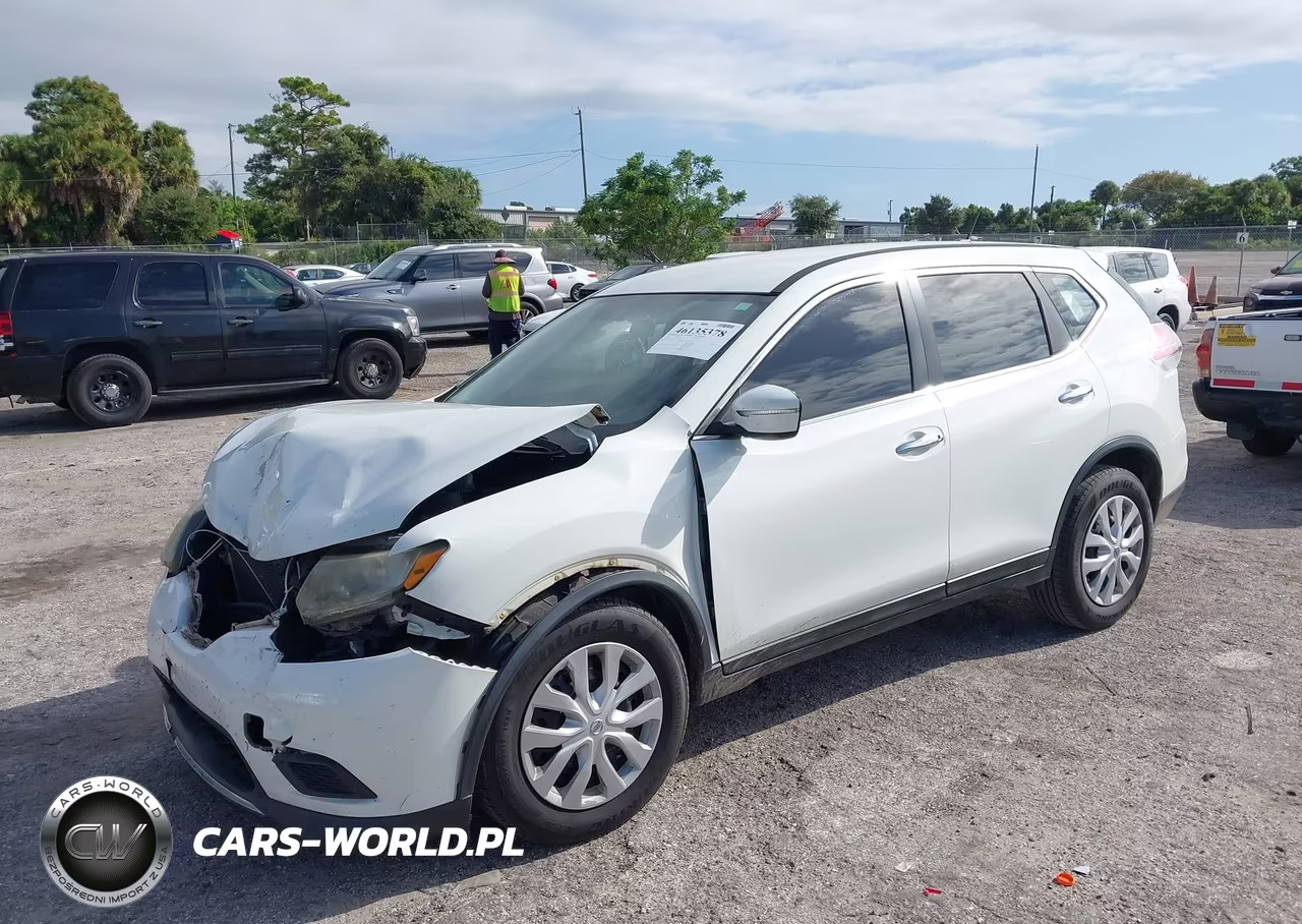 2015 Nissan Rogue S-Sl-Sv VIN:5N1AT2MT0FC915994 - 2